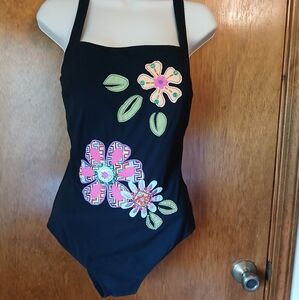 Gottex Applique Tummy Control